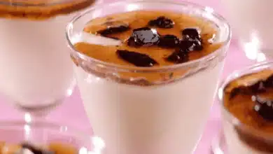 Mousse de Ameixa e Coco