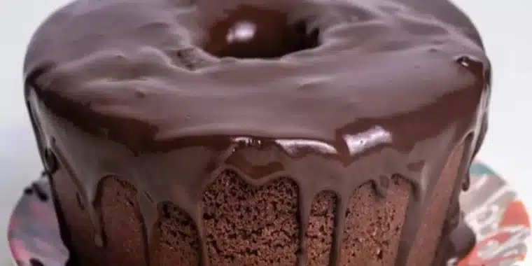 Bolo De Chocolate Fofinho