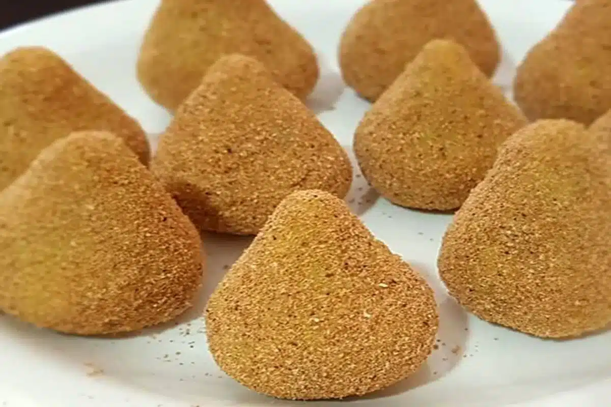 Coxinha Com Massa de Batata Doce