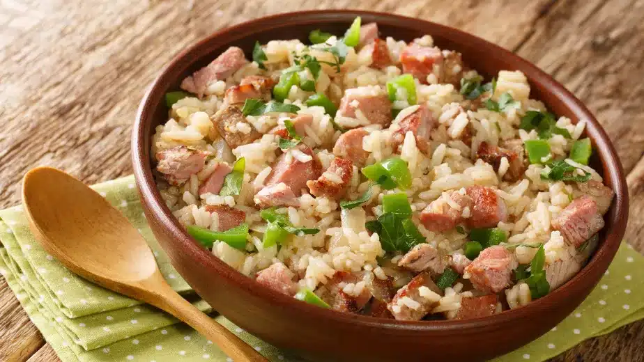 Receita de arroz carreteiro e risoto de frango