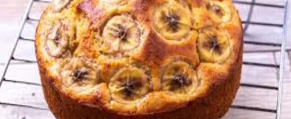 Bolo De Banana Com Aveia Fit