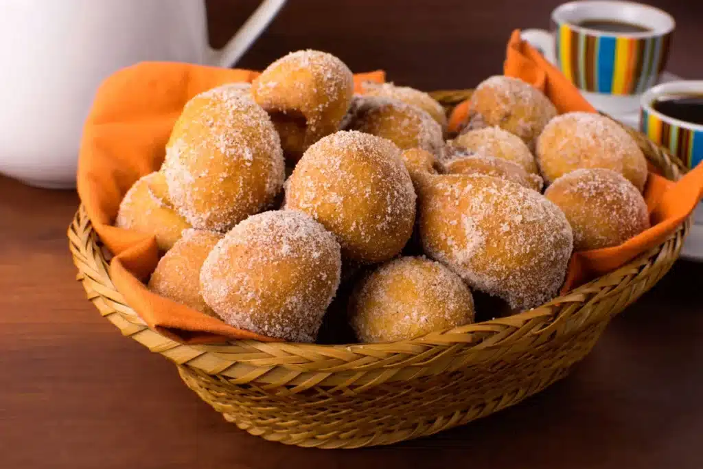 Bolinho de chuva na airfryer