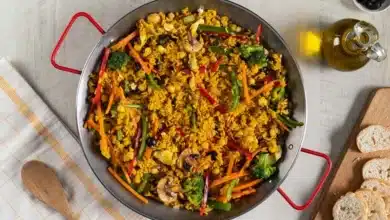 Paella Vegana