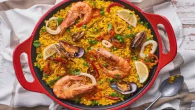 Paella de Frutos do Mar