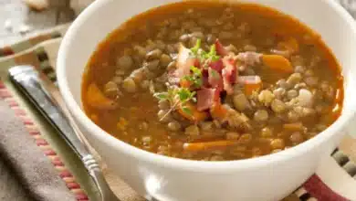 Sopa de Lentilha Fit