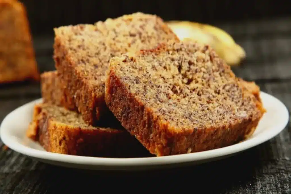 Bolo de Banana Com Canela