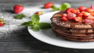 Panqueca de Chocolate Fit