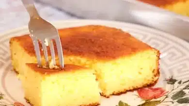 Bolo De Fubá Simples No Liquidificador