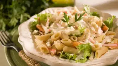 Salada de Penne ao Molho