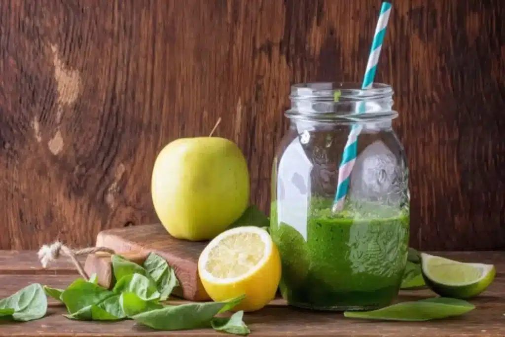 Suco detox para ser tomado antes de dormir