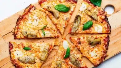 Massa de pizza low carb