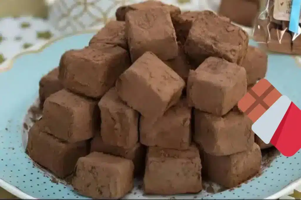 Receita de Balinhas de Chocolate