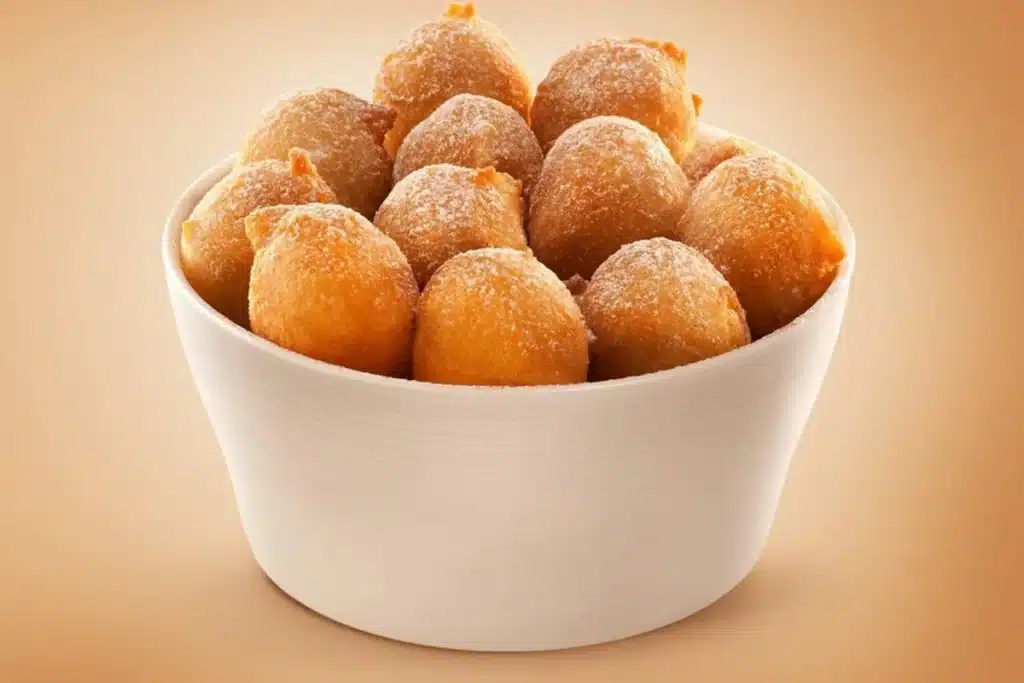 Bolinho de chuva com canela low carb