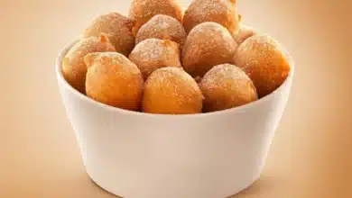 Bolinho de chuva com canela low carb