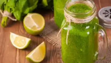 Suco Detox de Limonada com Couve