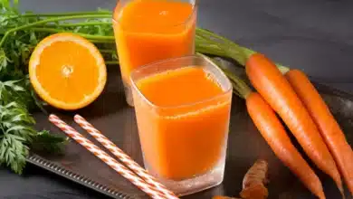 Suco de Cenoura e Laranja