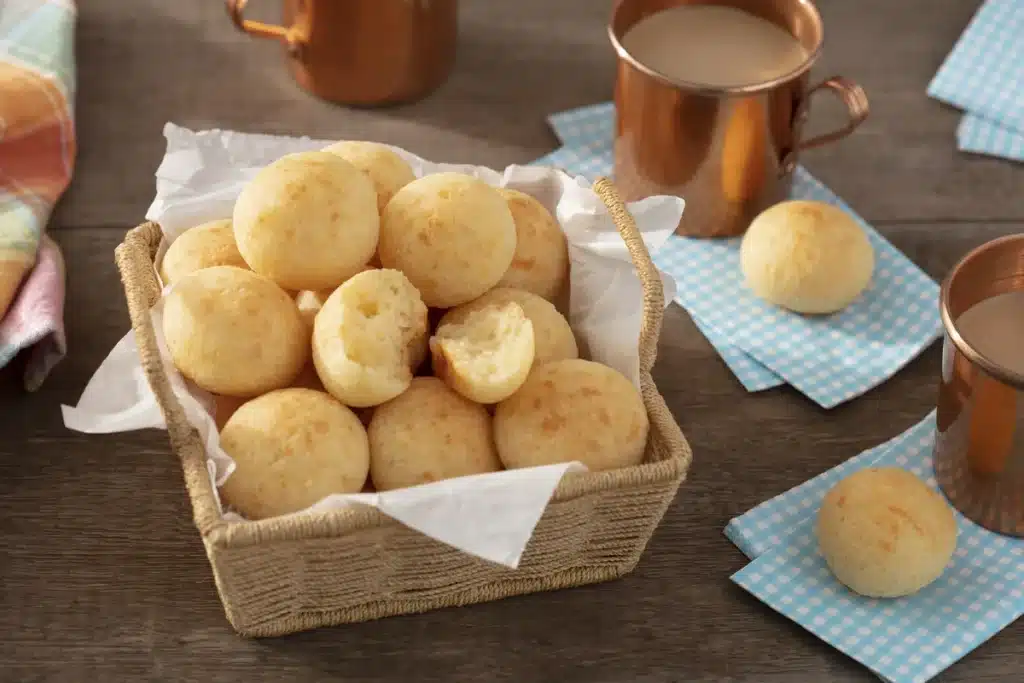 Pão de queijo low carb sem farinha