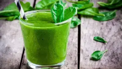 Suco Detox de Espinafre