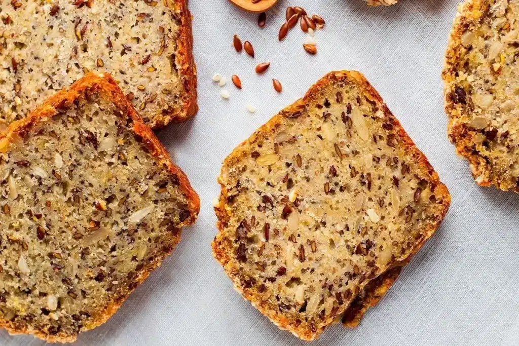 Pão low carb para diabéticos