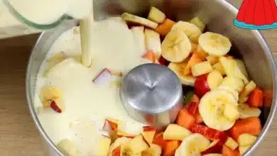 Pudim de Frutas de Geladeira