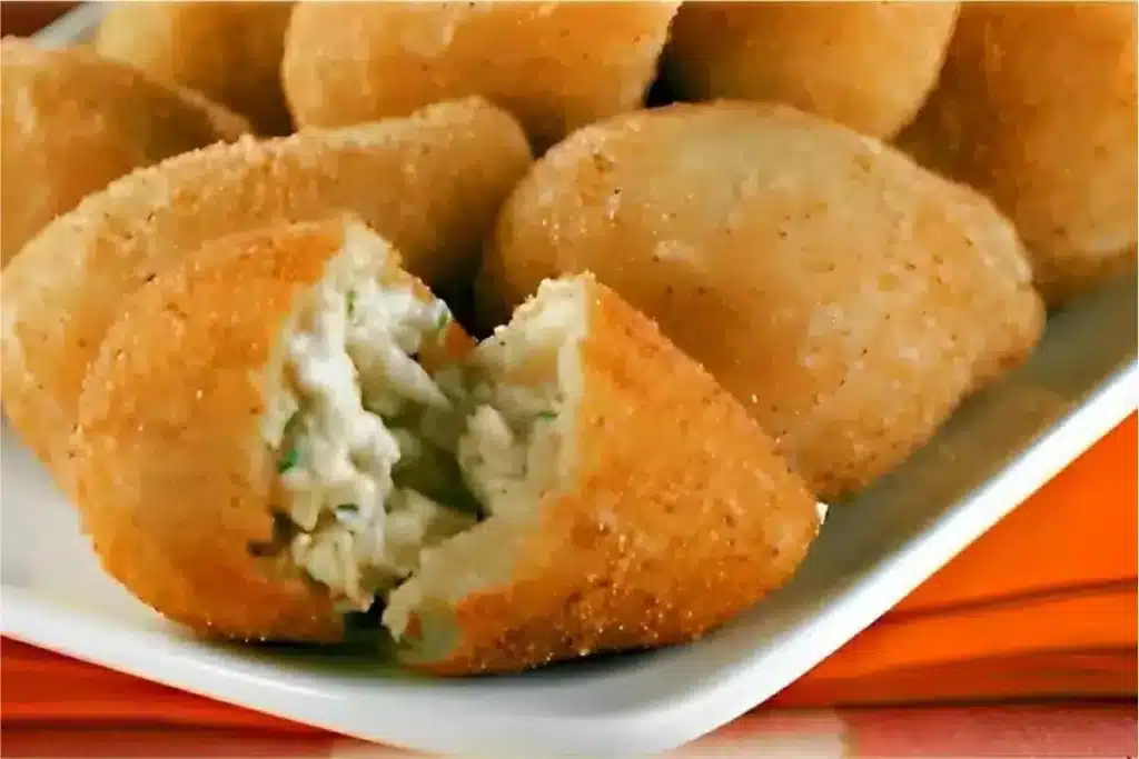 coxinha sem massa de coxinha