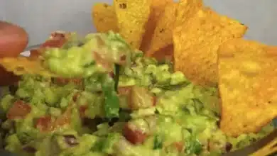 guacamole cremosa e picante