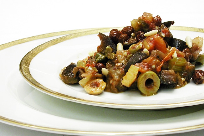 Caponata de berinjela