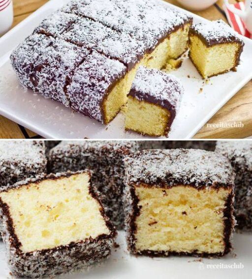 Receita de Bolo Lamington Australiano: Uma Delícia Clássica e Irresistível