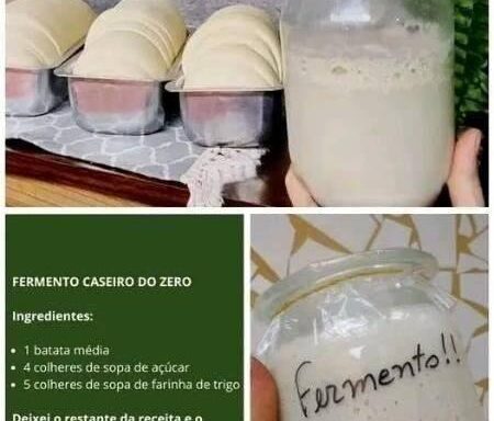 Receita de Fermento Caseiro: Prático, Econômico e Eficiente