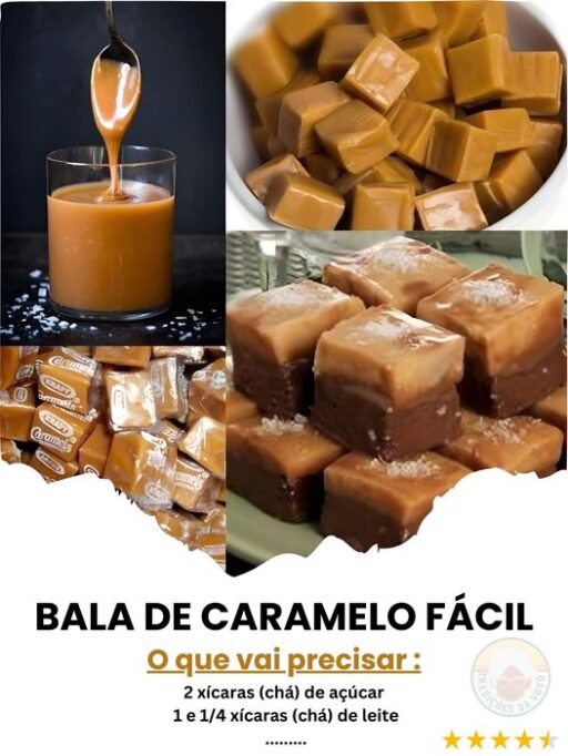 Receita de Bala de Caramelo Fácil: Deliciosa e Viciante