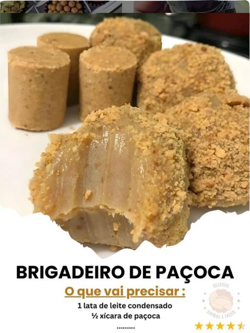 Receita de Brigadeiro de Paçoca: Uma Delícia que Une Dois Clássicos