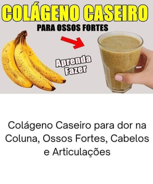 Receita de Colágeno Caseiro: Fortaleça a Coluna, Ossos, Unhas, Cabelos e Articulações