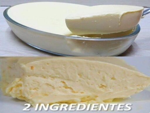 Sobremesa com 2 Ingredientes: Rápida, Simples e Irresistível