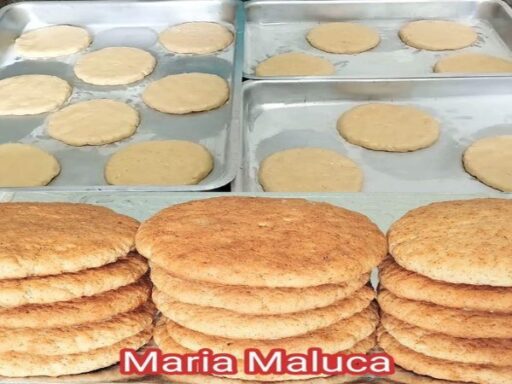 Receita de Bolacha Maria Maluca