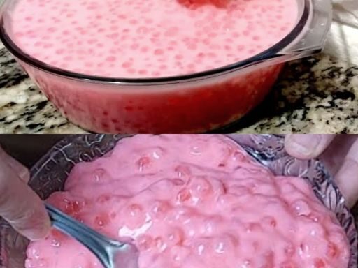 Sagu-Mousse de Morango: Uma Sobremesa Deliciosa e Fácil de Fazer