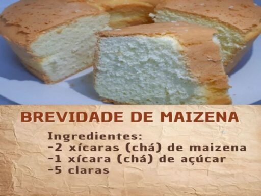 Bolo Brevidade de Maizena: O Bolo Mais Fofinho do Mundo com Apenas 3 Ingredientes!