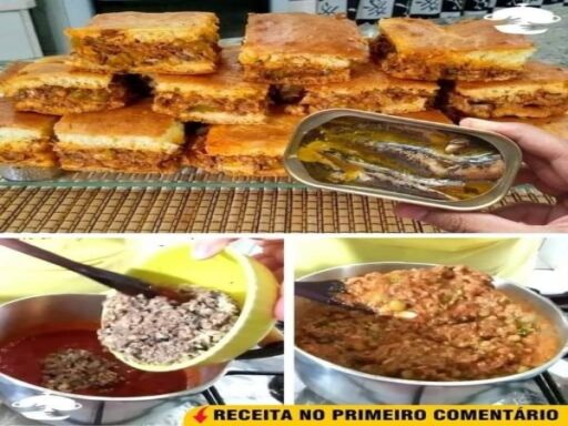 Torta de Sardinha Rápida Feita no Liquidificador: Receita Igual Minha Avó Fazia nos Anos 80