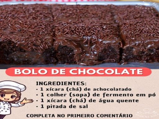 Bolo de Chocolate Rápido: Fofinho e Pronto em Minutos!