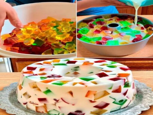 Gelatina de Mosaico Incrível: A Sobremesa Colorida que Vai Te Surpreender!