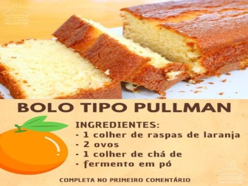 Bolo de Laranja Tipo Pullman: A Receita Prática e Incrivelmente Deliciosa Que Você Vai Amar!