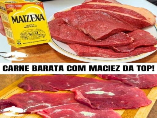 Depois desse truque para amaciar carne, nunca mais comi carne dura!